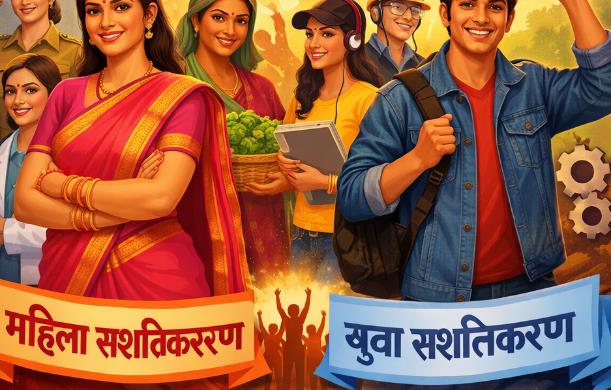 मैंने महिला सशक्तिकरण और युवा सशक्तिकरण के नारे को एक ब...