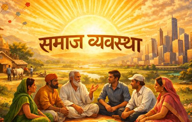 संक्रांति की बेला में हम नई समाज-व्यवस्था पर चर्चा कर र...