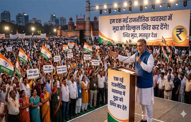 स्थिर मुद्रा, सशक्त भारत: नई राजनीतिक व्यवस्था का संकल्...