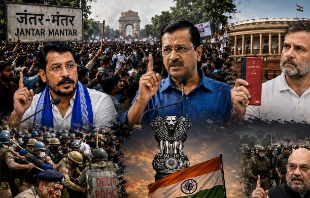जंतर-मंतर विवाद: विपक्ष की रणनीति पर उठते सवाल